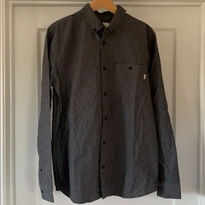 Active Ride Shop Grey Button Down Shirt. Size M.